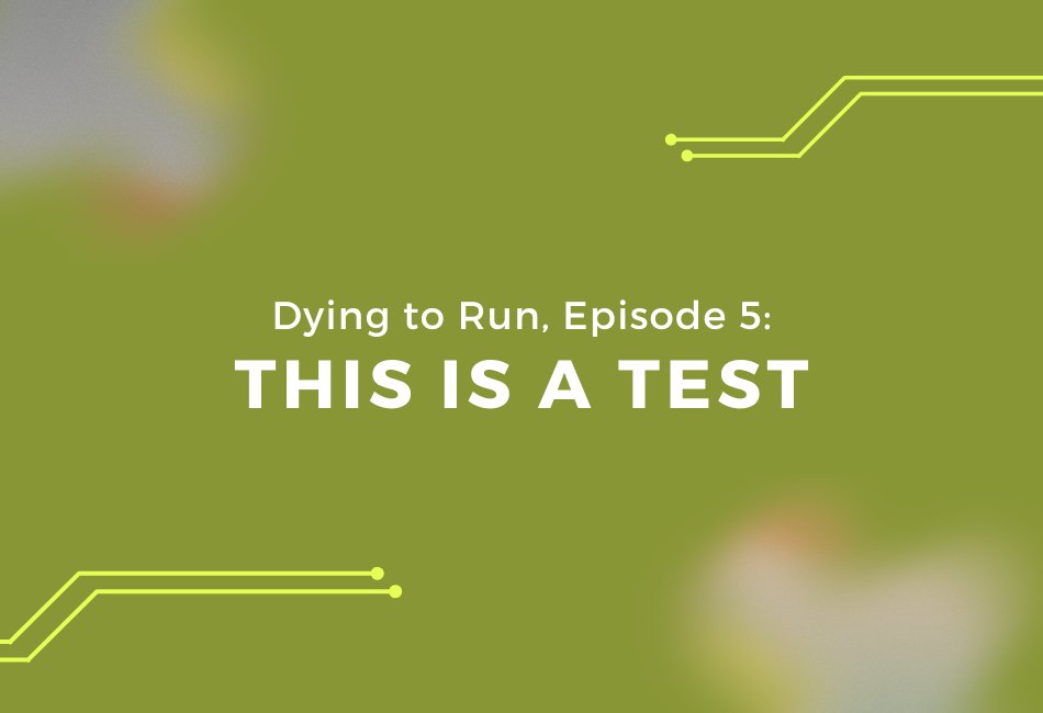 Just posted Episode 5 of Dying to Run, chronicling my attempt to train for and complete a 100-km ultramarathon with long COVID! 'This Is a Test' 8020endurance.com/dying-to-run-e…