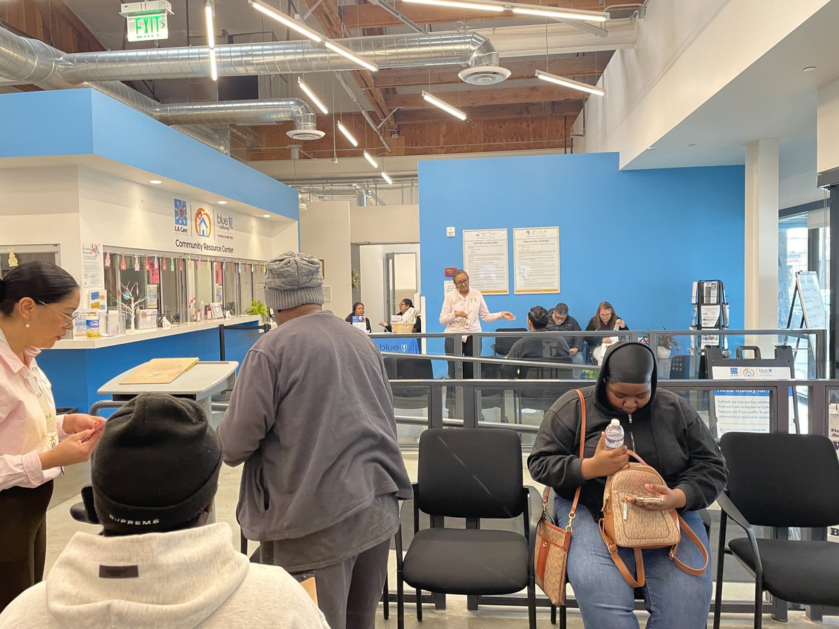 #WhatWeStandFor! Our Blue Shield Promise and L.A. Care Community Resource Centers in #Palmdale and #Wilmington have provided free tax preparation assistance to more than 100 community members so far this year. #BSCPromise #TaxHelp