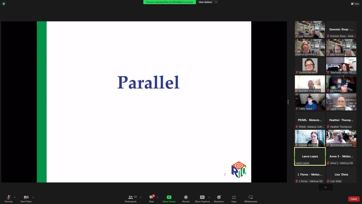 I really appreciate @Region10ESC for providing these weekly PEIMS meetings via Zoom! @sharronz @midlandisdtech @muniz_tech