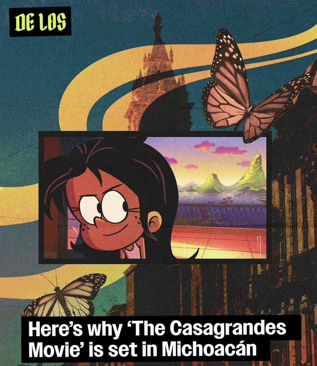 So happy to see THE CASAGRANDES MOVIE doesn’t take place in just generic Mexico but in a specific state and highlights a specific Indigenous culture. I talked to director/show creator <a href="/pugavida/">Miguel Puga</a> and writer/consultant <a href="/laloalcaraz/">Lalo Alcaraz</a> about it for <a href="/delosLAtimes/">delosangelestimes</a>: tinyurl.com/4mucpvea