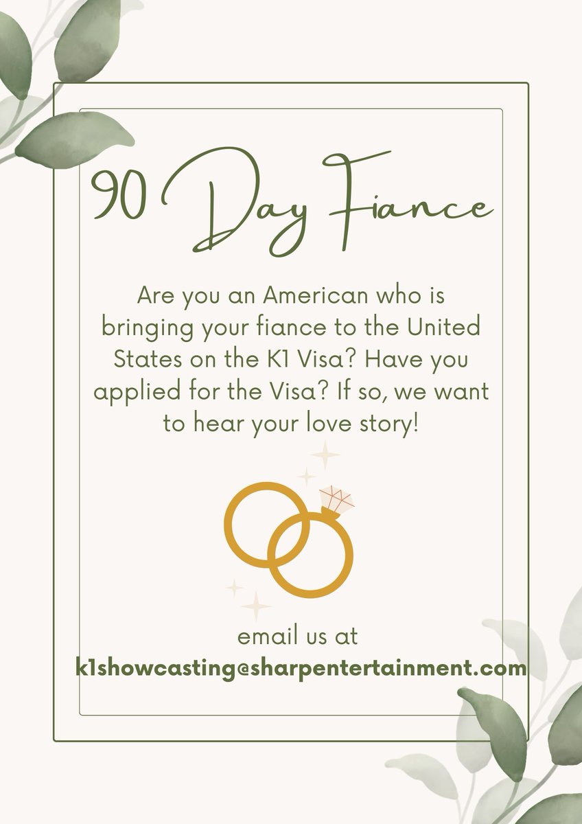 Email us at k1showcasting@sharpentertainment.com!