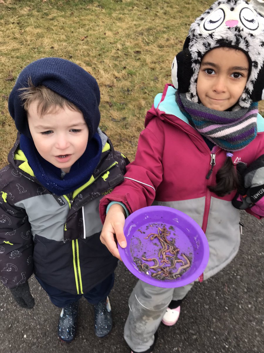 save the worms! HA love these kids