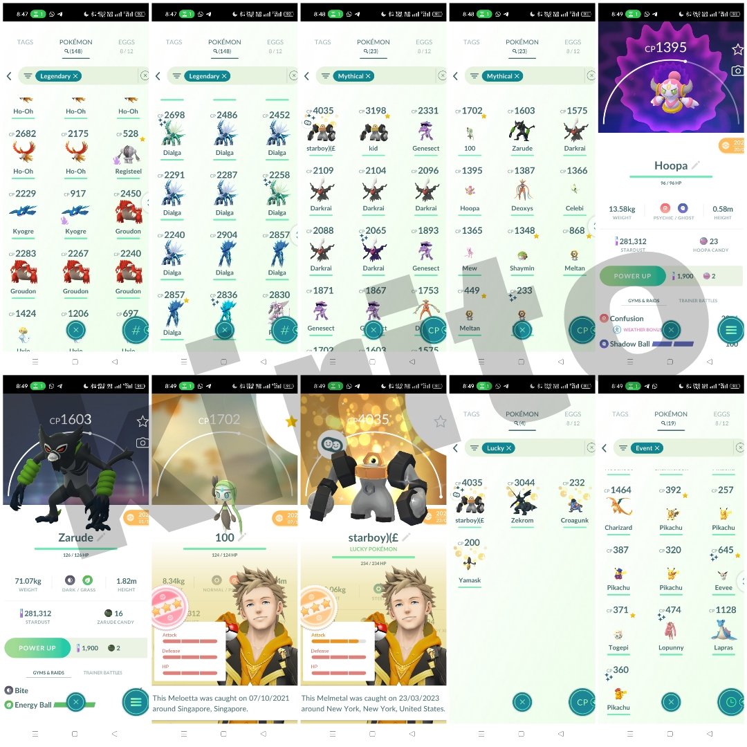KIRITOBISWAS's tweet image. Level (40)2019 pogo account ✨✨
Dm to @KIRITOBISWAS
148 legendary ✨✨
10 Shiny legendary ✨✨
+(Galar zapdos)
87 Shiny Pokemon ✨✨
23 mythical Pokemon 💫💫
(Hoppa zarude)💥💥 
3 Shiny mythical ✨✨✨
2 houndo legendary or mythical 💯💯💥💥 23 houndo 💯💯💯
19 costume Pokemon