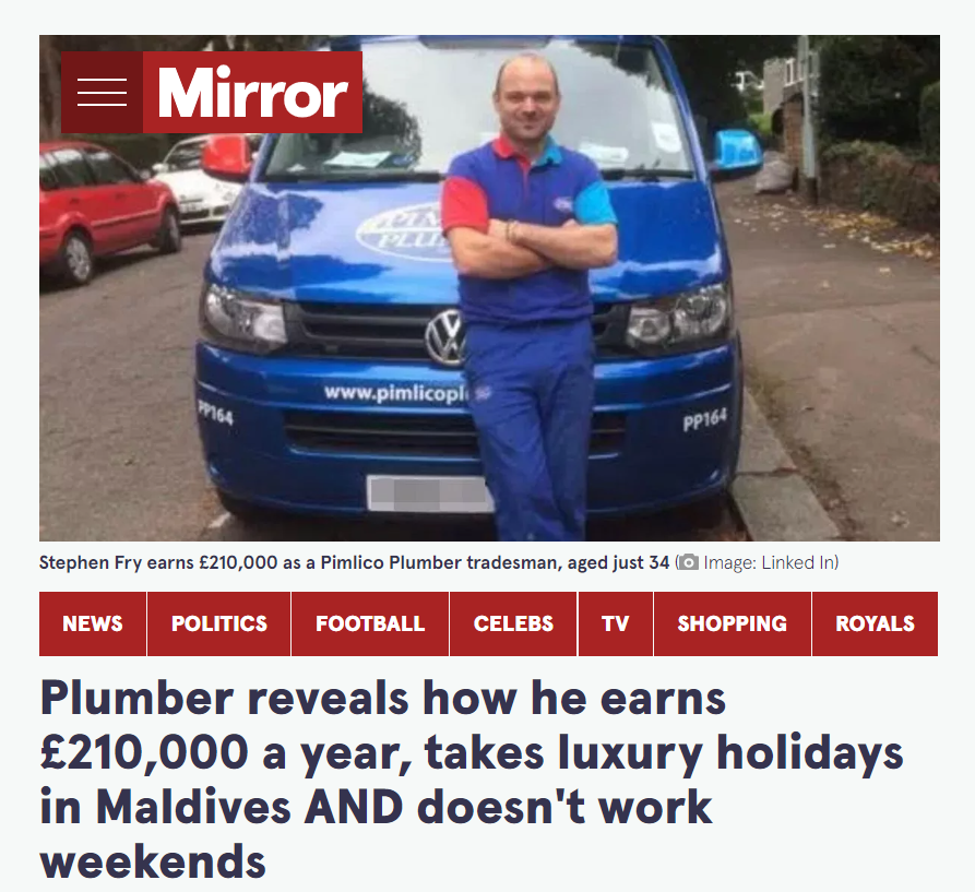 taadelodun's tweet photo. I can never forget this headline back then. Construction is minting cash. A brother got a traffic marshall job not long ago, £15/hour. Most sites are 10 hours.

That's £150/day - £3,000/month just directing site traffic.

Don't sleep on construction oo. 🙏🙏 https://t.co/QVIIMKwCvd