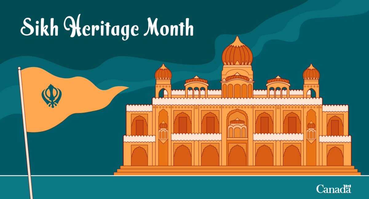 The month of April marks Sikh Heritage Month, and its an opportunity to reflect on and celebrate the important role that Sikh Canadians have played and continue to play in communities across the country. Happy Sikh Heritage Month!