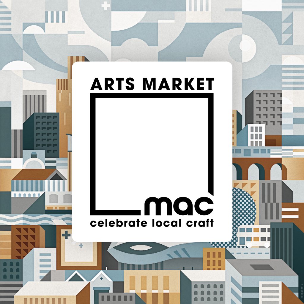 This Sunday @mac_birmingham it’s the Art Market 🩵🤍🩵🤍🩵 11-5pm
