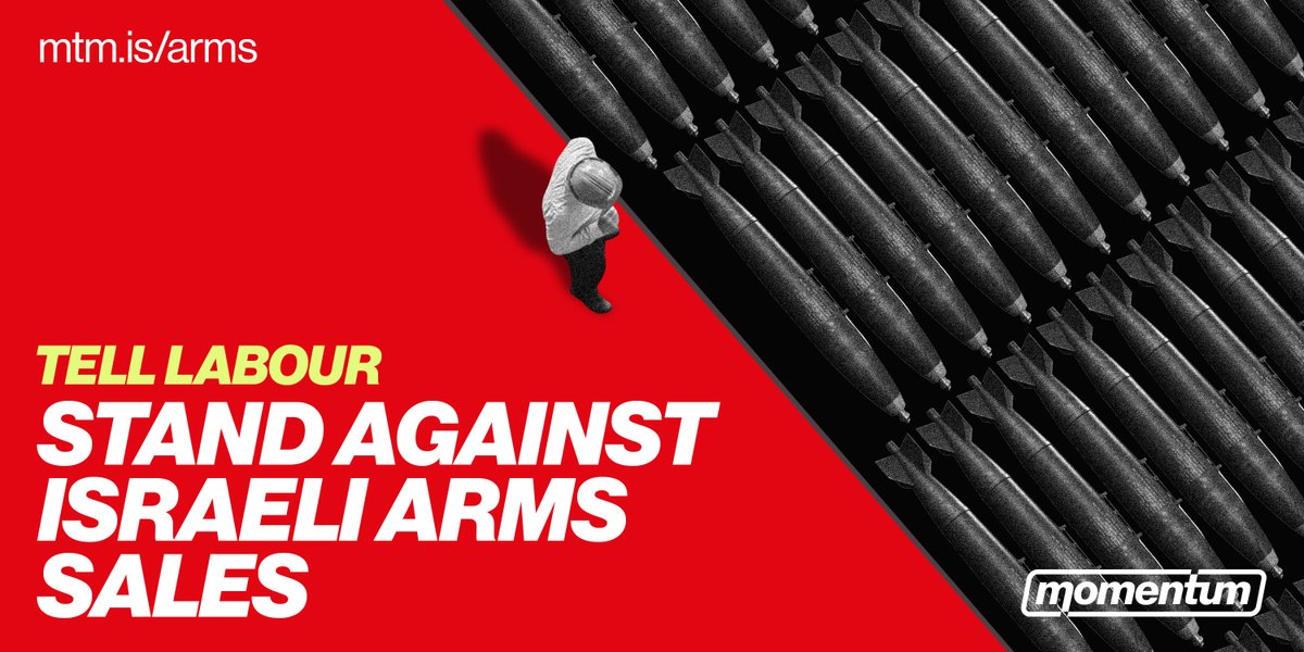 🚨 Despite countless war crimes in Gaza, the UK continues to arm Israel. We need maximum pressure on Sunak & Cameron to suspend arms sales. But Labour won't make the call! Sign our petition to Labour's Leadership: Stand Against Israeli Arms Sales ⬇️ mtm.is/arms