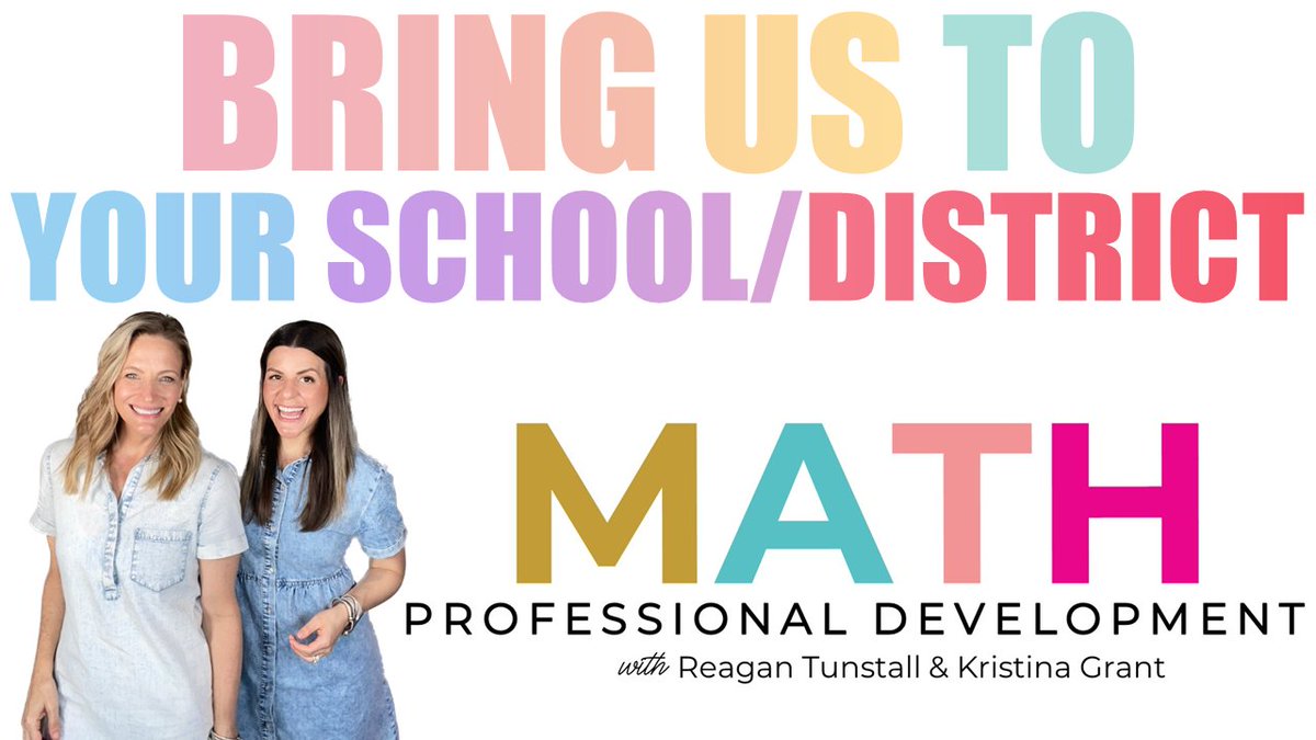 It's that time of year to get your PD scheduled for summer and Fall. For over ten years we have led K-5 schools and districts in implementing effective math practices to meet student needs in a math block that maximizes every math minute. bit.ly/3U5DsAm