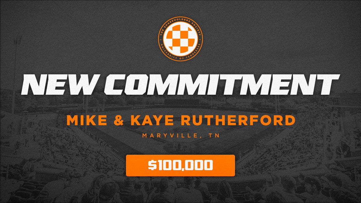 We are grateful for the support of Mike & Kaye with their gift to UT Athletics! They continue to prioritize the experiences of our student-athletes, giving them the tools to be successful in all they do. Welcome to the Shareholders Society! #GBO bit.ly/utshare