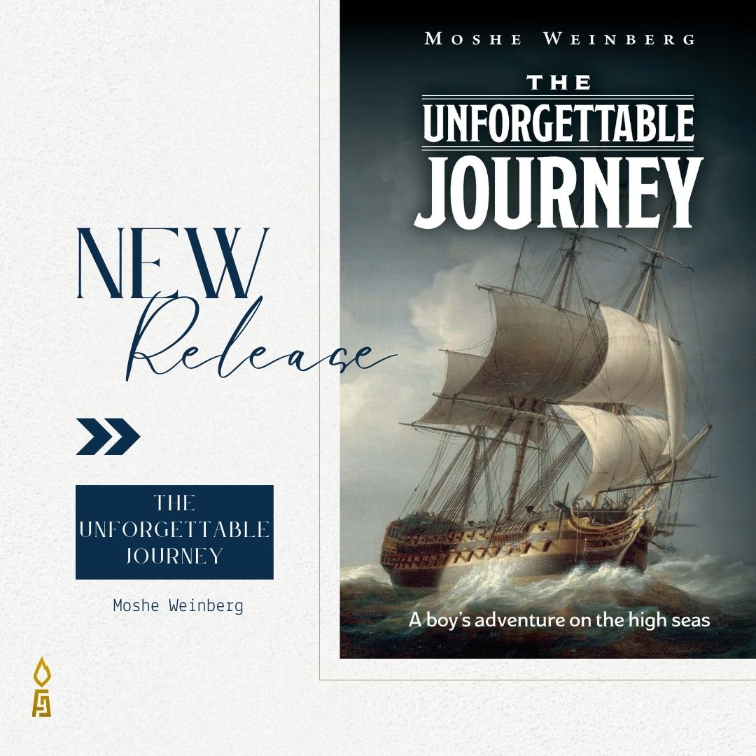 New Release!
The Unforgettable Journey - a boy's adventure on the high seas

feldheim.com/the-unforgetta…
or purchase in your local bookstore.

#newrelease #feldheim #feldheimpublishers #unforgettablejourney #middlereaders #jewishbooks #jewishbooksforkids #pesachreading