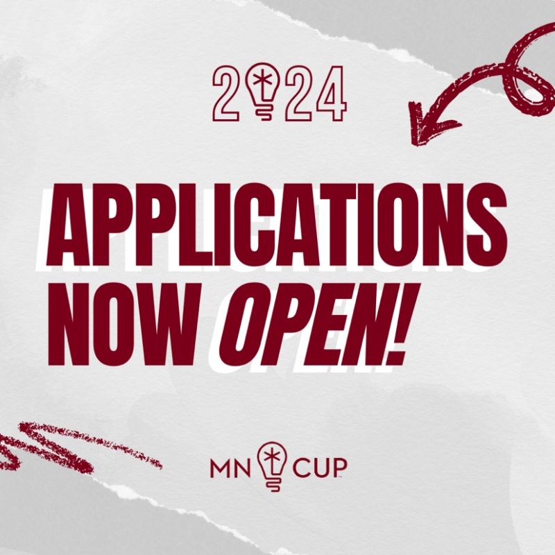 Emerging #UMN entrepreneurs are encouraged to apply to be part of MN Cup, the state's largest startup competition providing mentoring, education, and events to help individuals along their startup journeys. carlsonschool.umn.edu/mn-cup/current…