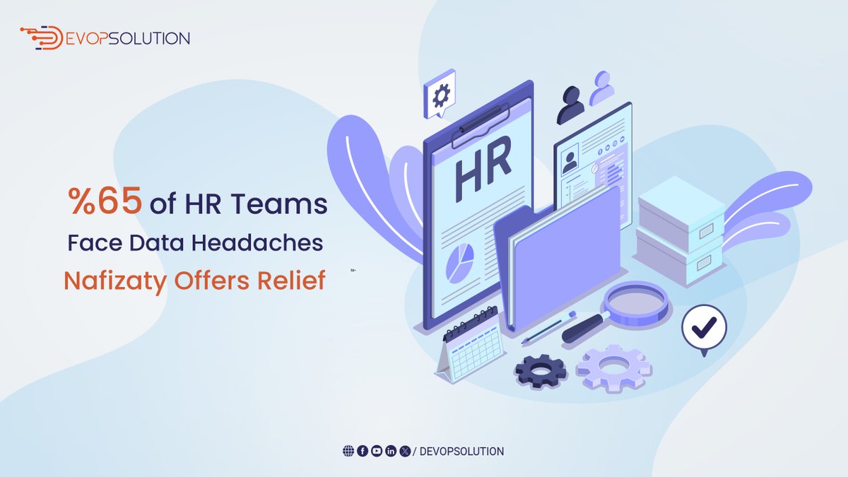 Effortlessly manage time tracking, payroll, documents, and evaluations in one centralized location. Gain peace of mind and streamline your HR operations with Nafizaty by DEVOPSOLUTION.
devopsolution.net/OurSolution/Ge…
#HRdata #centralizedHR #DEVOPSOLUTION #Nafizaty