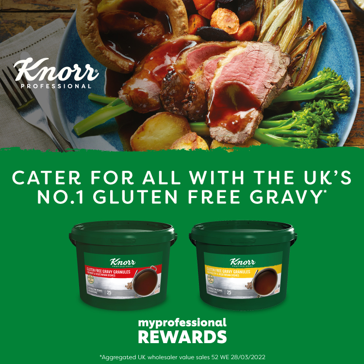 Knorr Gravy Granules make a great-tasting gravy to compliment your dishes, and they're gluten-free! 😋 Add to your next order here: creedfoodservice.co.uk/dry-store/grav…