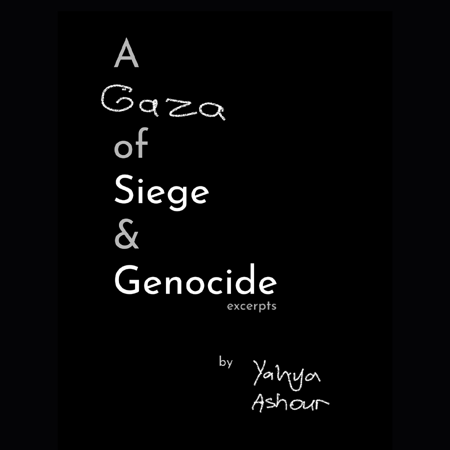 Mizna (@mizna_arabart) on Twitter photo Exiled Gazan poet and Mizna Fellow <a href="/yahyaashour98/">Yahya Ashour | يحيى عاشور</a> in trying to evacuate his family from Gaza.
In solidarity, Mizna is supporting Yahya Ashour to fund their evacuation through the sale of this e-book "A Gaza of Siege & Genocide."
Get your copy now: bit.ly/ashour-ebook Exiled Gazan poet and Mizna Fellow <a href="/yahyaashour98/">Yahya Ashour | يحيى عاشور</a> in trying to evacuate his family from Gaza.
In solidarity, Mizna is supporting Yahya Ashour to fund their evacuation through the sale of this e-book "A Gaza of Siege & Genocide."
Get your copy now: bit.ly/ashour-ebook