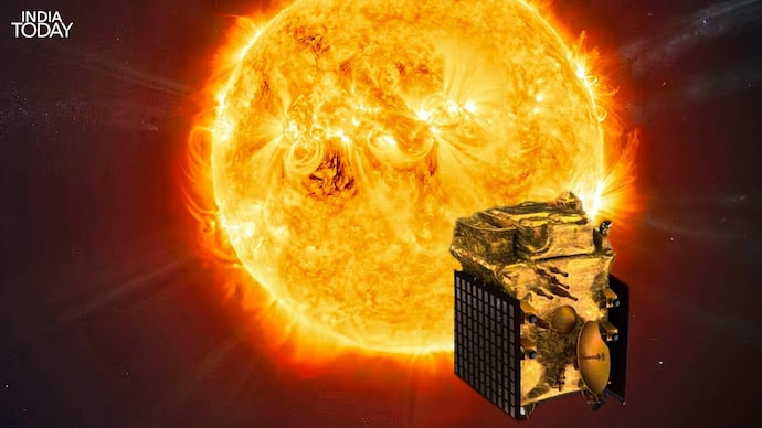 Aditya L1 ☀️

India's ISRO maiden Sun Satellite Aditya L1 to track Sun Eclipse on April 8 with on board 6 State of Art Features & instrument

Aditya L1 launched last Year at located at L1 Point which is Halo orbit b/w earth & Sun. 

Eclipse can be seen only in North America.