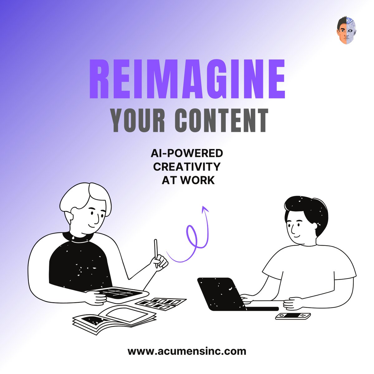 AcumensmediaInc's tweet image. With AI as your digital librarian, curate and organize your content into a comprehensive archive, making it easily accessible and infinitely valuable to your audience. #DigitalLibrarian #AICuration