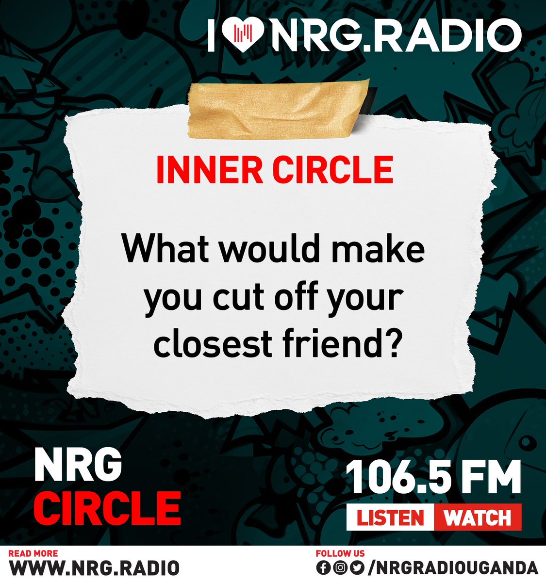 N’omugobera dala mubibyo 😅😅 #NRGCircleUG #NRGRadioUG