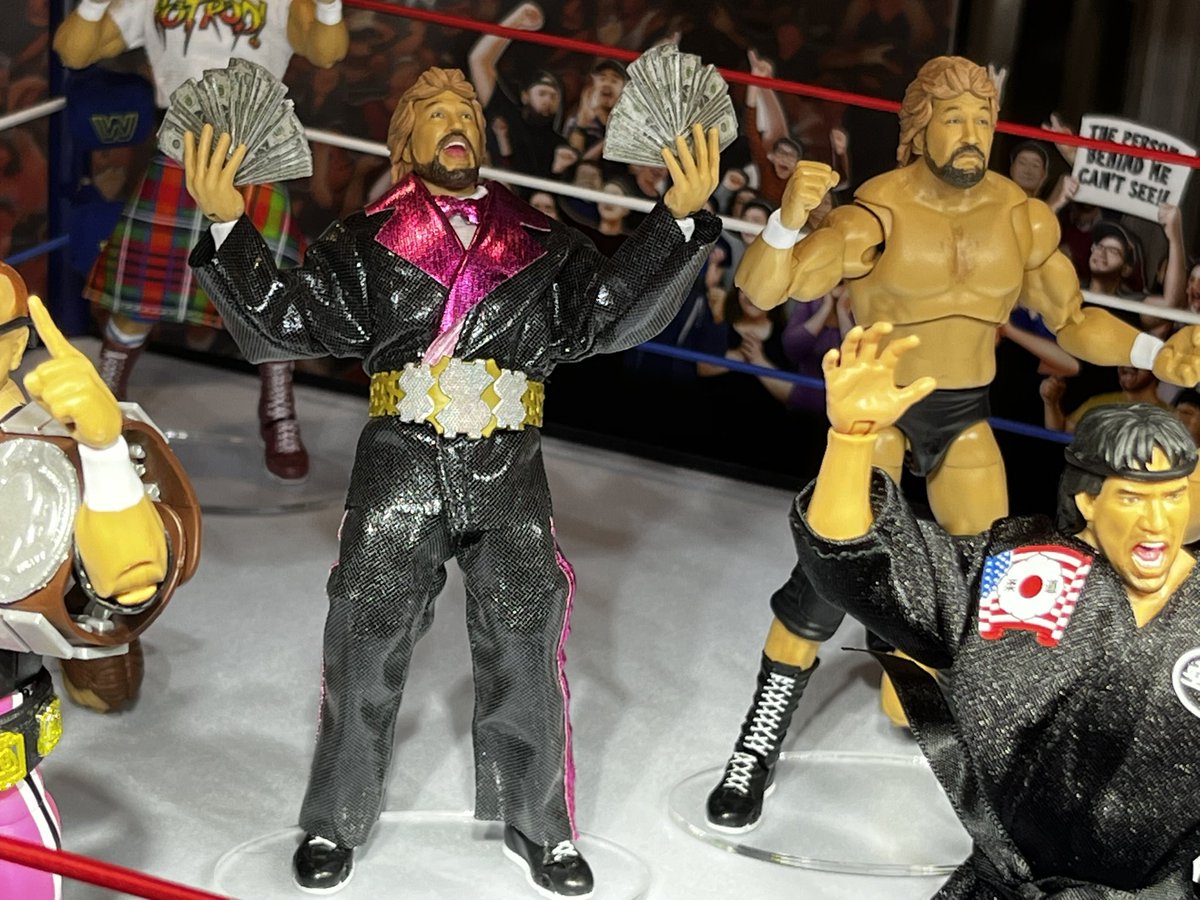 Coliseum Collection Series 5 on display at #WrestleMania