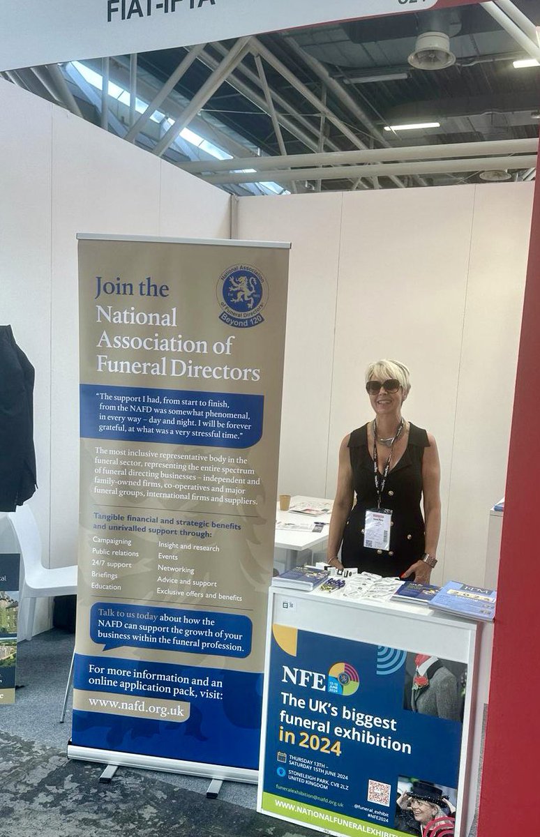 Team NAFD are at Tanexpo today and tomorrow, promoting NFE 2024 and 2026 - and encouraging overseas membership of the association. @LynOakes @NAFDPresident @NAFDCEO