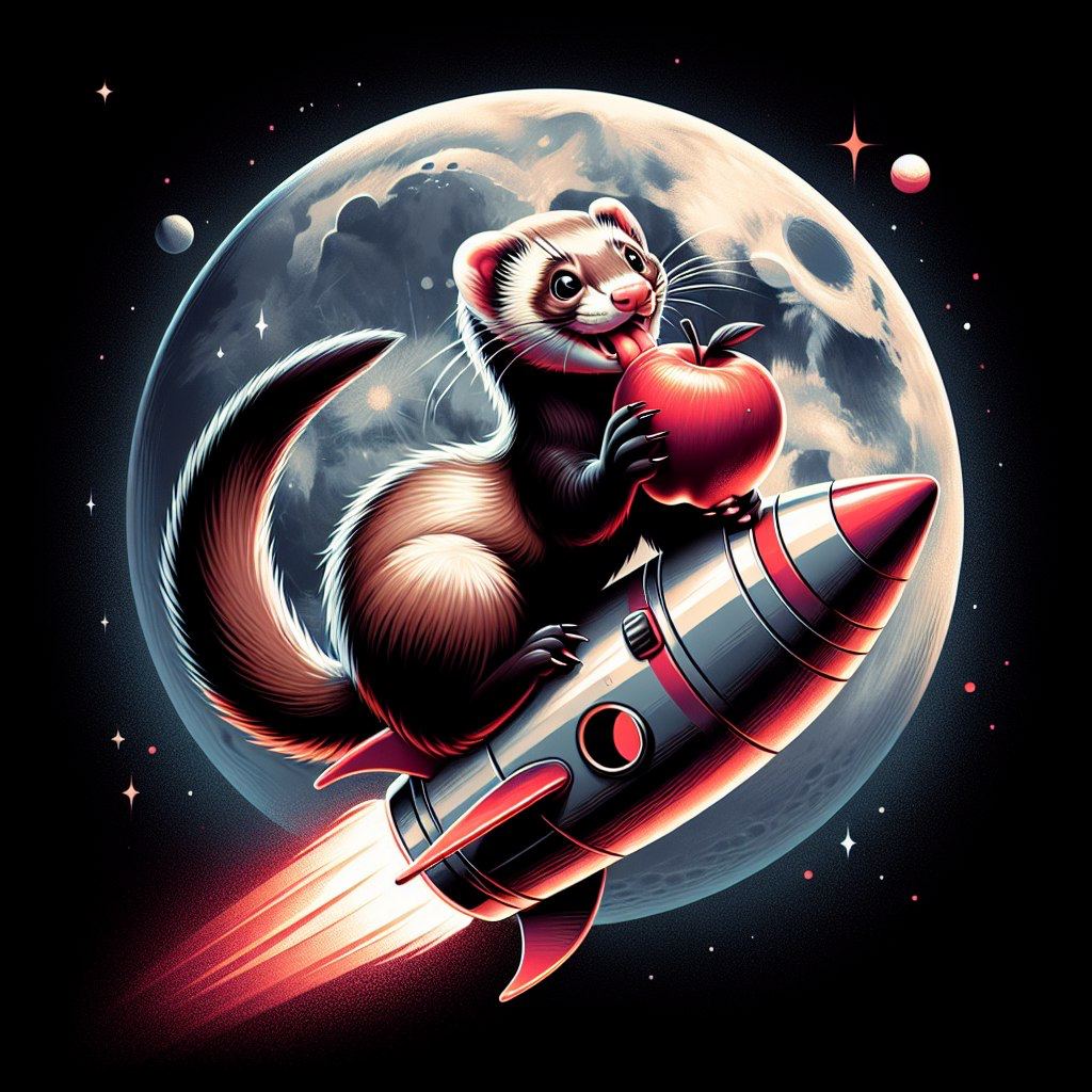 AppleFerretBASE's tweet photo. Earning just for holding is just the start for our adorable $FERRET 

Staking, NFT's and unique dApps are all in development and we will share our full roadmap this month

Who knows how high the $FERRET might fly? 

#memecoin #x1000GEM #BNB📷 #BSCGems #BSCGemsAlert #Bullrun2024 https://t.co/sX7oW8ua7r