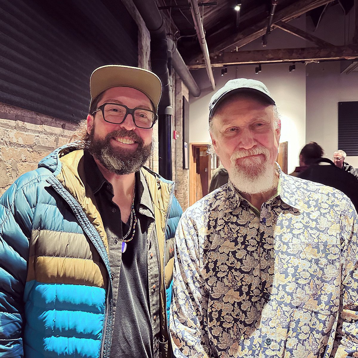 My guitar hero #johnscofield and I after his incredible trio set <a href="/evanstonspace/">SPACE</a> last night. So great chatting with him and letting him know how much he has inspired me since a young age into my years <a href="/BerkleeCollege/">Berklee College of Music</a> and to this very day!  #sco #jazz #guitarlegend