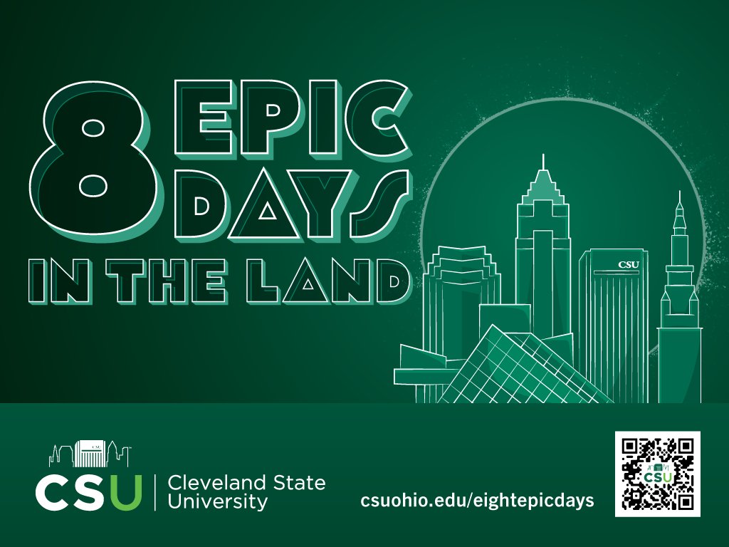 CSU at the Center of Eight Epic Days in #TheLandÂ  csuohio.edu/news/csu-cente…  via @CLE_state