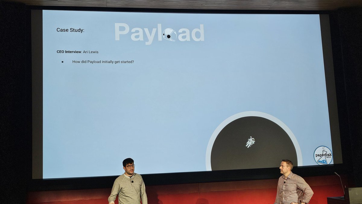 "Newsletters are top of funnell to drive events business"
That's Ari Lewis of <a href="/payloadspace/">Payload 🚀</a>  with Joel Hughes of Paperbak labs at today's <a href="/The_MACMA/">Media, Audience & Content Marketing Association</a> conf in NYC.
 <a href="/cbsiservices/">cbsi Services</a>