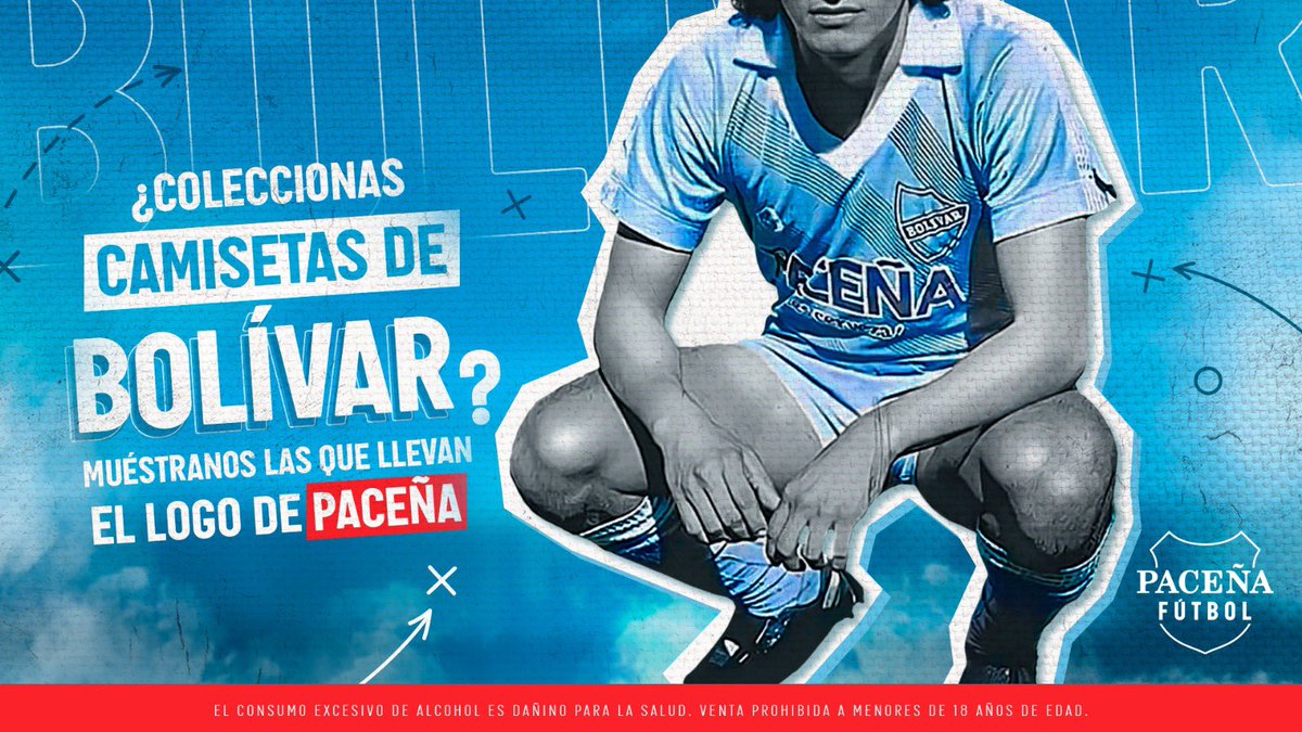 ¡Buscamos la camiseta más antigua de <a href="/Bolivar_Oficial/">Club Bolívar</a> con el logo de PACEÑA! Si eres un hincha de toda la vida, ayúdanos a encontrarla.
