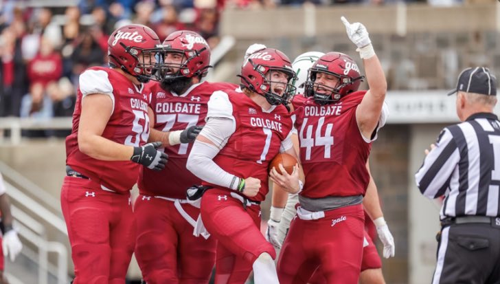 After a great call with <a href="/CoachBWalsh/">Brendan Walsh</a> 
I‘m beyond blessed to say, that I have received a D1 scholarship offer from <a href="/colgateuniv/">Colgate University</a> <a href="/ColgateFB/">Colgate Football</a>

 <a href="/PPIRecruits/">PPIRECRUITS</a> 
<a href="/BCollierPPI/">Brandon Collier</a>
