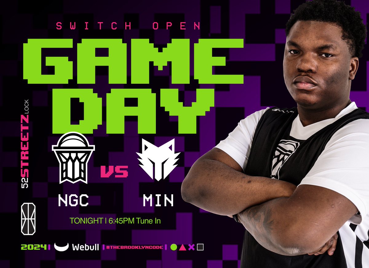 Another incoming @NBA2KLeague classic between THE CREW & THE PACK 🗓️ TONIGHT ⏰ 6:45 PM ET 🆚 @TWolvesGaming 📺 RIGHT HERE ON 𝕏
