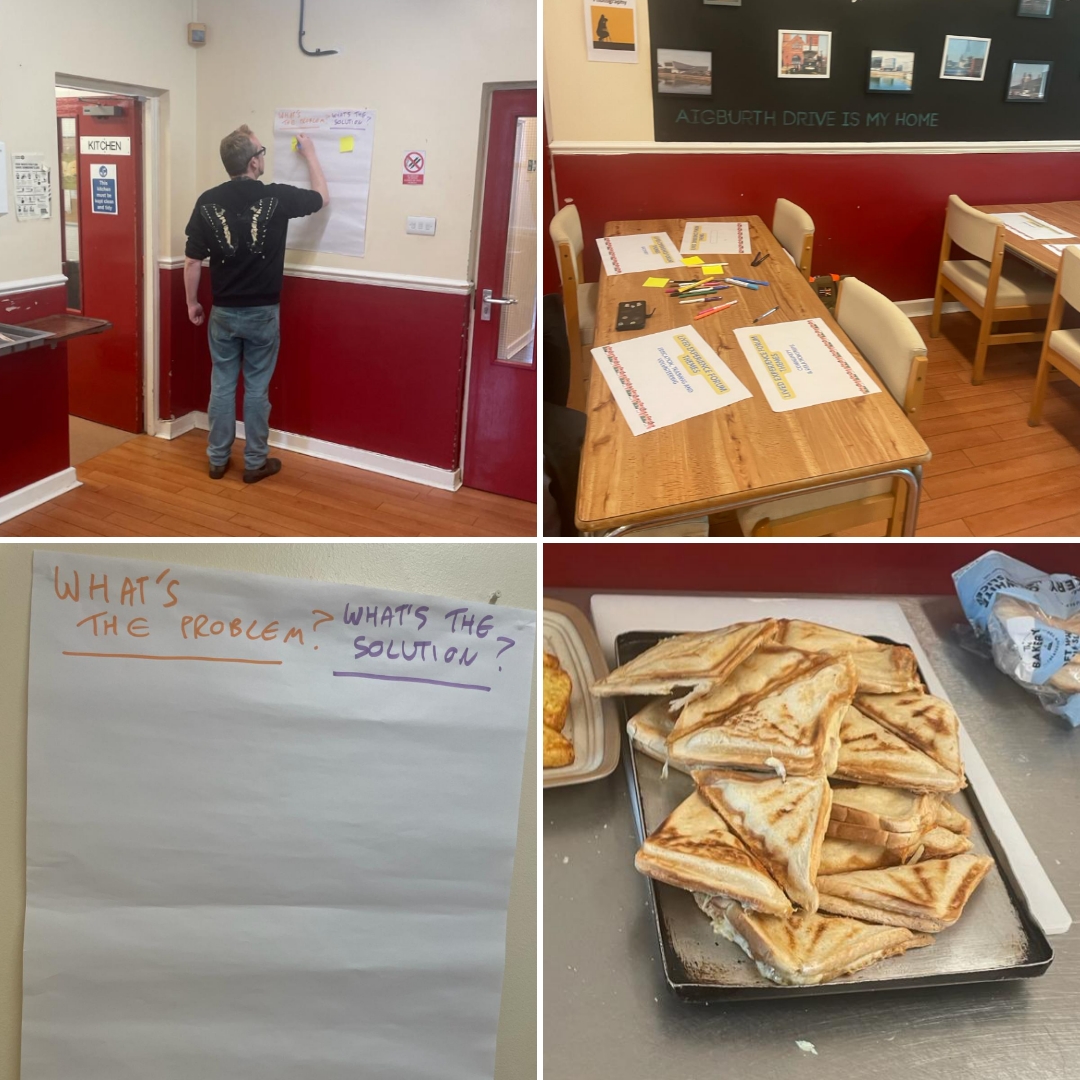 We're always looking for ways to improve our services and who better to tell us than the people who use them. At our Harm Reduction project this week we asked residents how we could do things better or differently. #coproduction #serviceuservoice #feedback #listening