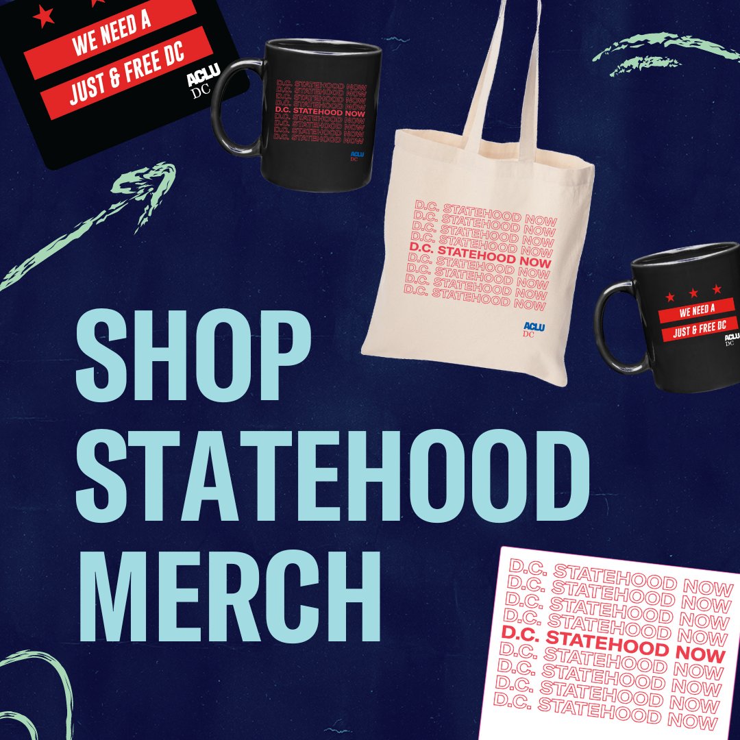Support the movement for D.C. statehood with some new merch: acludc.shop