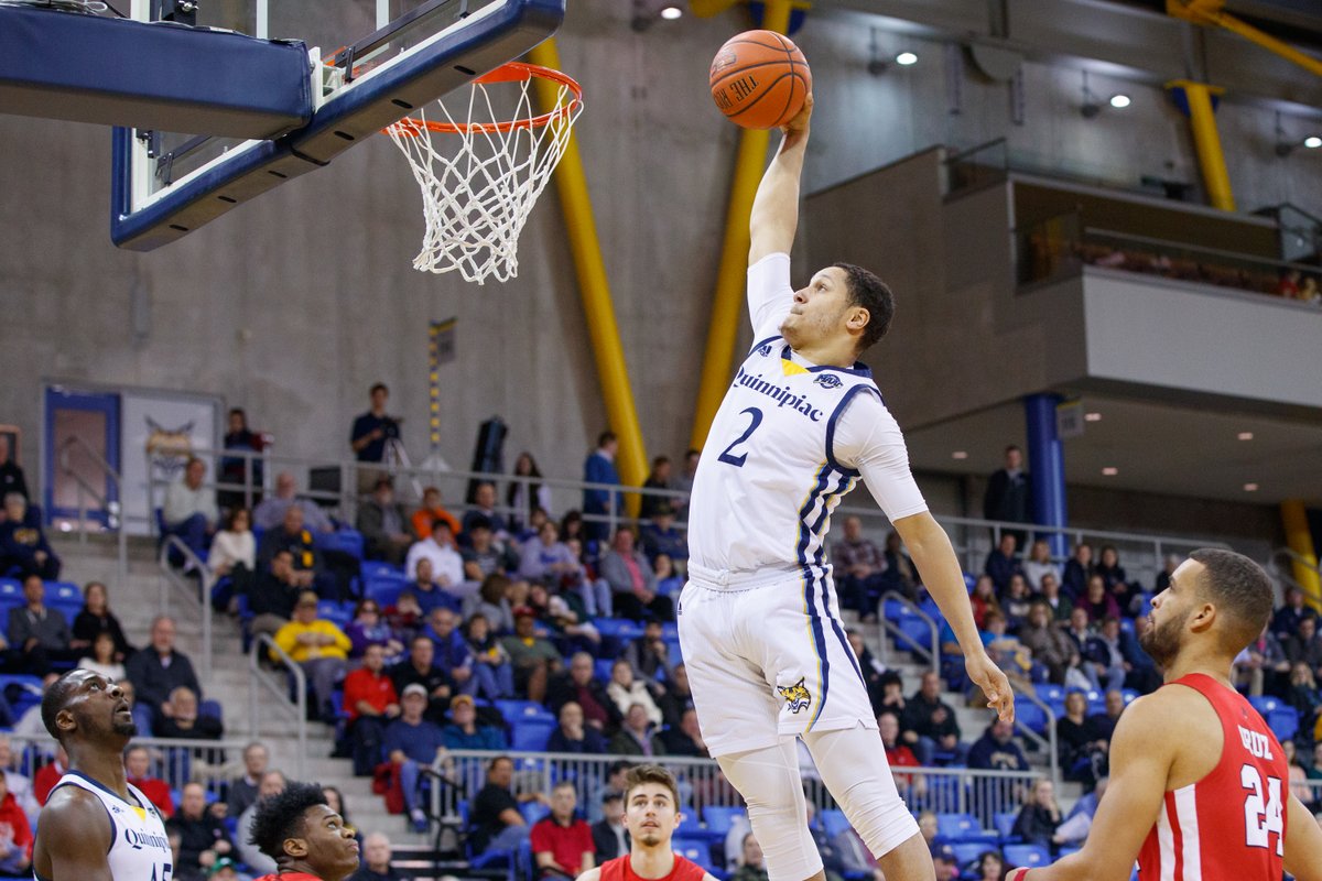 A salute to the 2023-24 MAAC Player of the Year 🫡 Matt Balanc scored 1,721 points in a Quinnipiac uniform, playing in 144 career games. Both those marks rank 2nd in our DI history. @MBalanc - THANK YOU for all your contributions to #BobcatNation... forever a Bobcat 😼