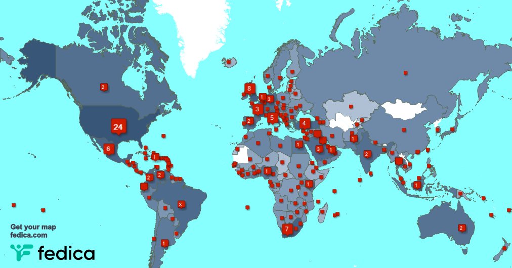 I have 987 new followers from UAE 🇦🇪, USA 🇺🇸, Germany 🇩🇪, and more last week. See fedica.com/!Hot_Couple_69