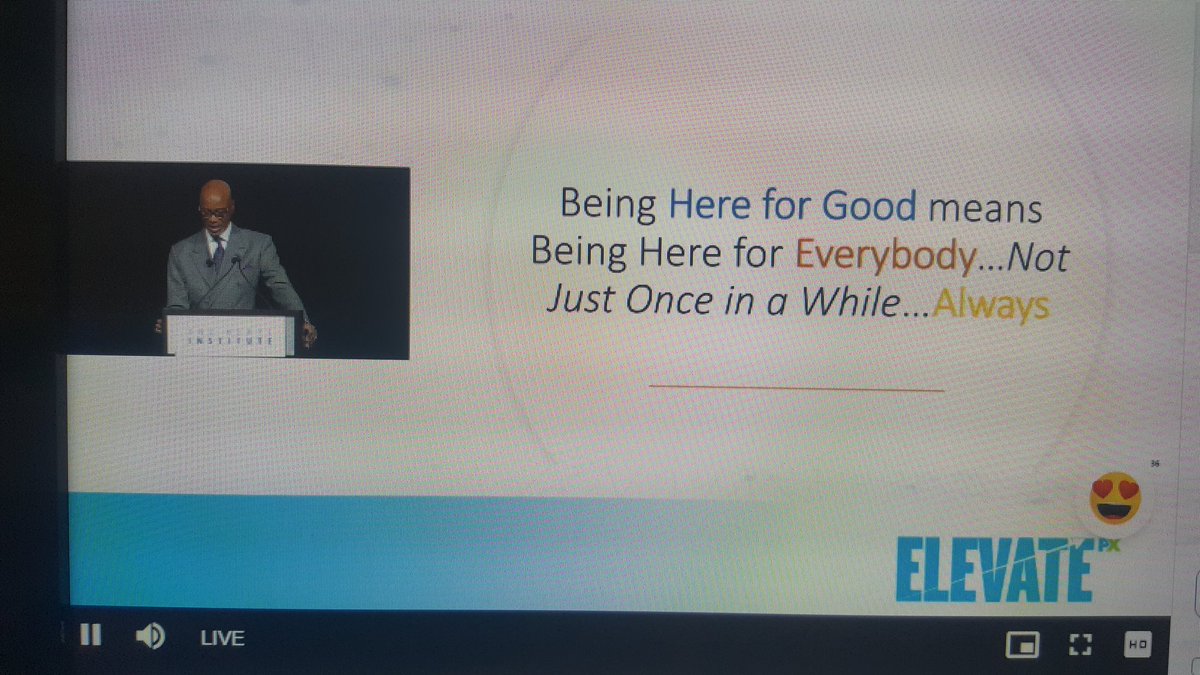 #ELEVATEPX
Focus on the always as your focus