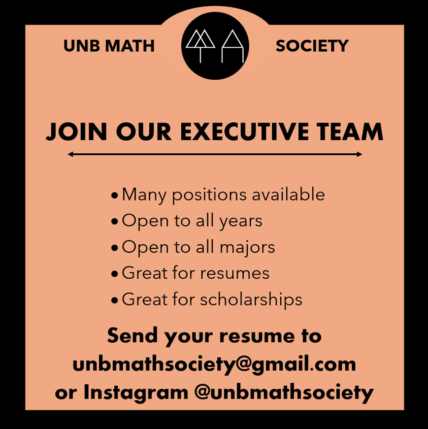 UNB Mathematics & Statistics, Fredericton tweet media