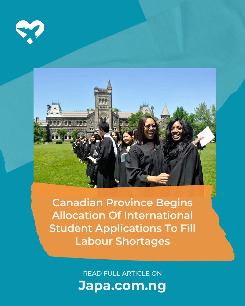 The Ontario government, a Canadian province, has listed priorities for the issuance of study permits to international students

Full story

connect.japa.com.ng/canadian-provi…

#japamediation #japa #japamedia #japanigeria #japang #japaexperience #japanews #japabuddy #scholarship #canada