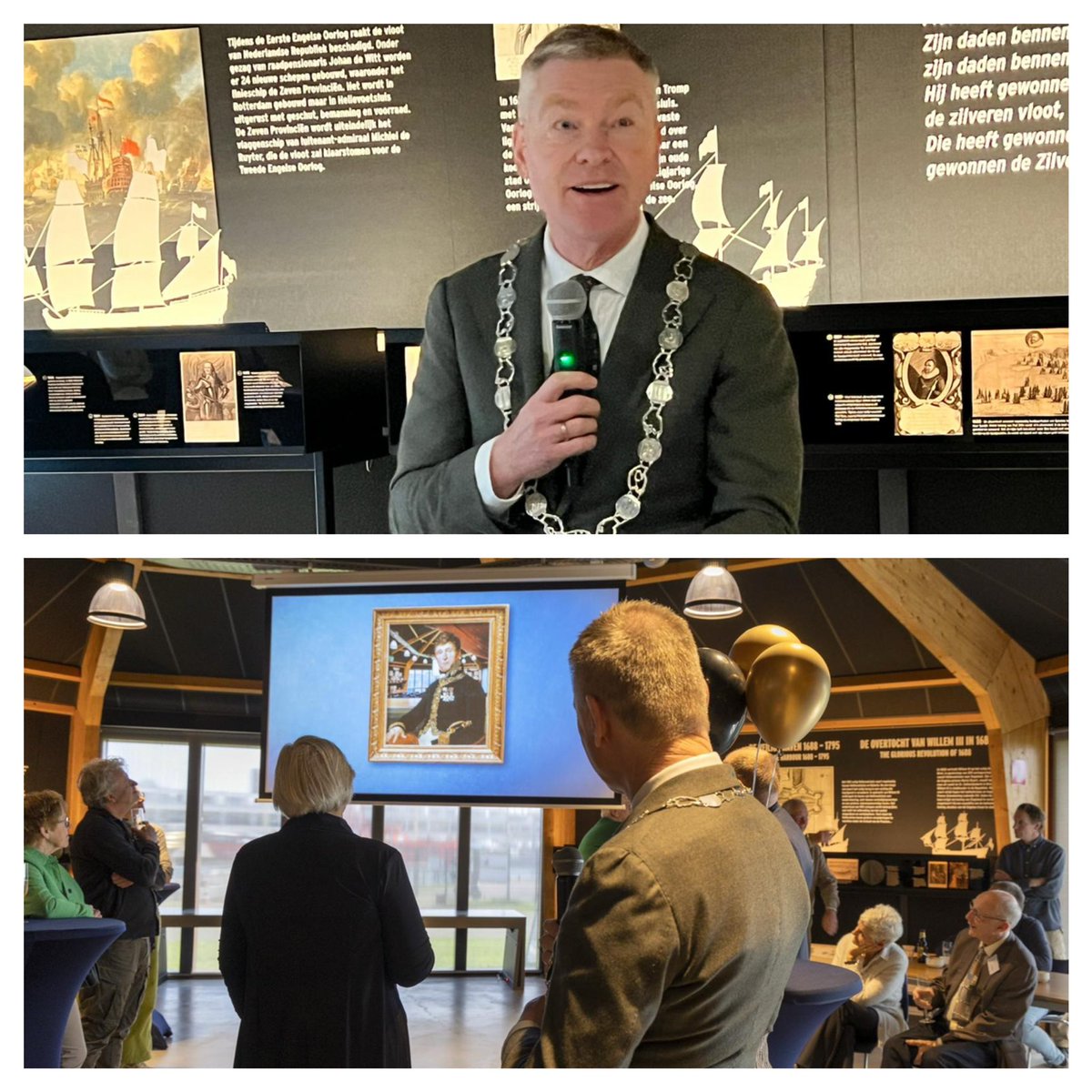 Vanmiddag was de opening van Fortresse Holland, nadat het Bezoekerscentrum van Droogdok Jan Blanken een gedaantewisseling heeft ondergaan. Nu is sprake van een volwaardig museum, genaamd de Museumloods met geschiedenis van vesting- en marinehaven #Hellevoetsluis #VoorneaanZee.