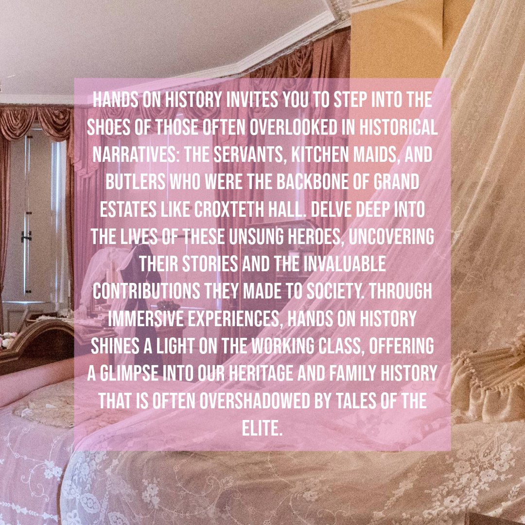 Our Hands on History event on Wednesday 10th April invites you to step into the shoes of those often overlooked in historical narratives: the servants, kitchen maids, and butlers who were the backbone of grand estates like Croxteth Hall. Tickets here - bit.ly/HandsonHistory…