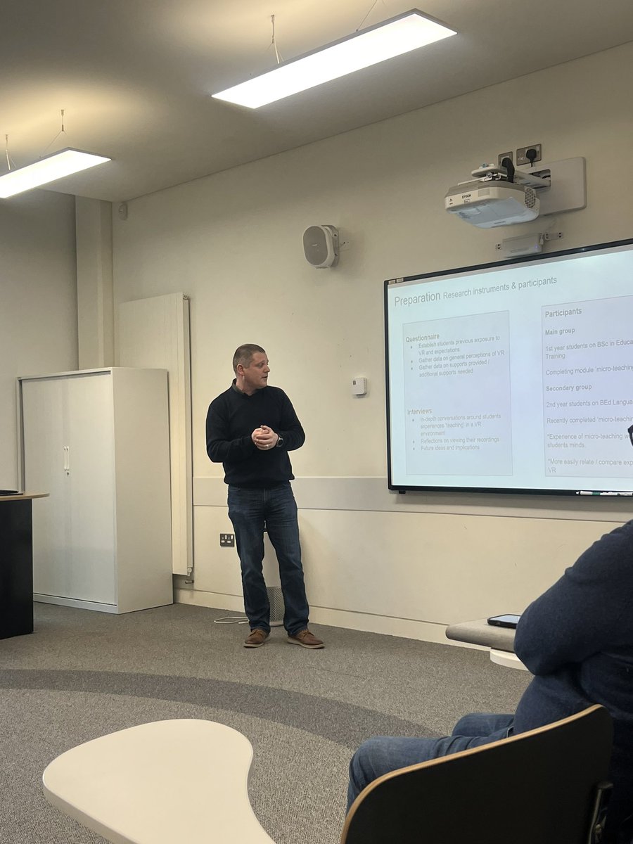 Lisa Clarke (@lisaclarkegeo) on Twitter photo Thank you <a href="/pt_phone_home/">Peter Tiernan</a> for an insight into the amazing developments in VR classrooms. Incredible resource, Iโd love to try it myself! #esai24 Thank you <a href="/pt_phone_home/">Peter Tiernan</a> for an insight into the amazing developments in VR classrooms. Incredible resource, Iโd love to try it myself! #esai24