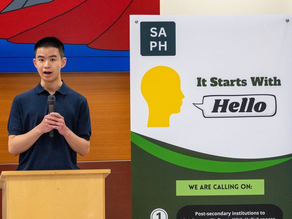 It starts with hello. @UAlberta students have come up with a simple solution to a serious problem. Calling chronic loneliness a 'silent epidemic that's gripping the hearts and minds of students,' the campaign supports vital social connection. #Hello buff.ly/3xv7QuO
