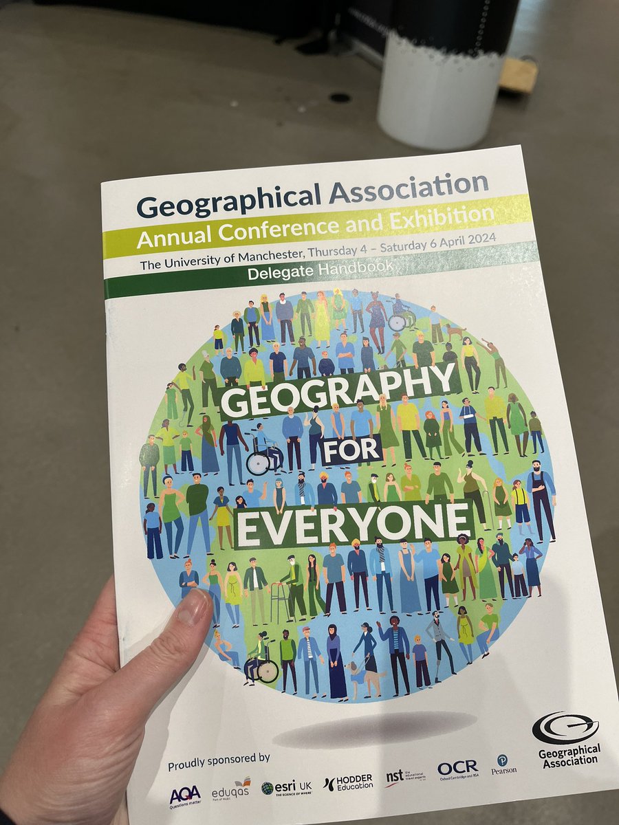 We’ve arrived! #GAConf24 <a href="/geoglors/">Laura</a> <a href="/OrdnanceSurvey/">Ordnance Survey</a> <a href="/Digimap4Schools/">Digimap for Schools</a>