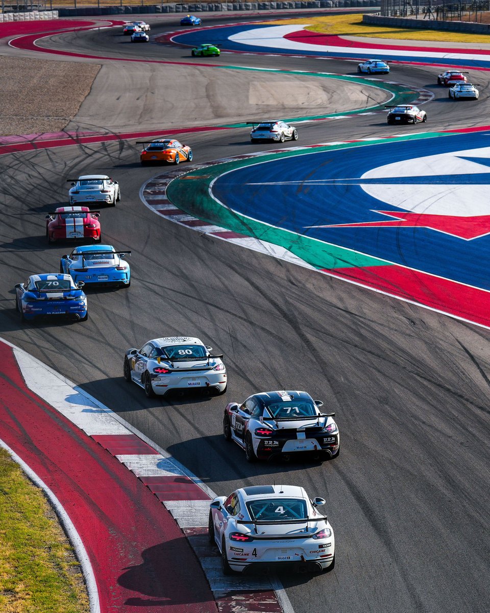 Say hello to our newest one-make series: the @PorscheRacesNA #EnduranceChallengeNA! 🤩 Here's what to expect: 📆 Four events in 2024, debut on 26 May at @COTA. ⌛ 3 x 60-minute races and 1 x 6 hour race. 🏎️ Eligible racecars: #Porsche911GT3Cup & #Porsche718CaymanGT4RSClubsport.
