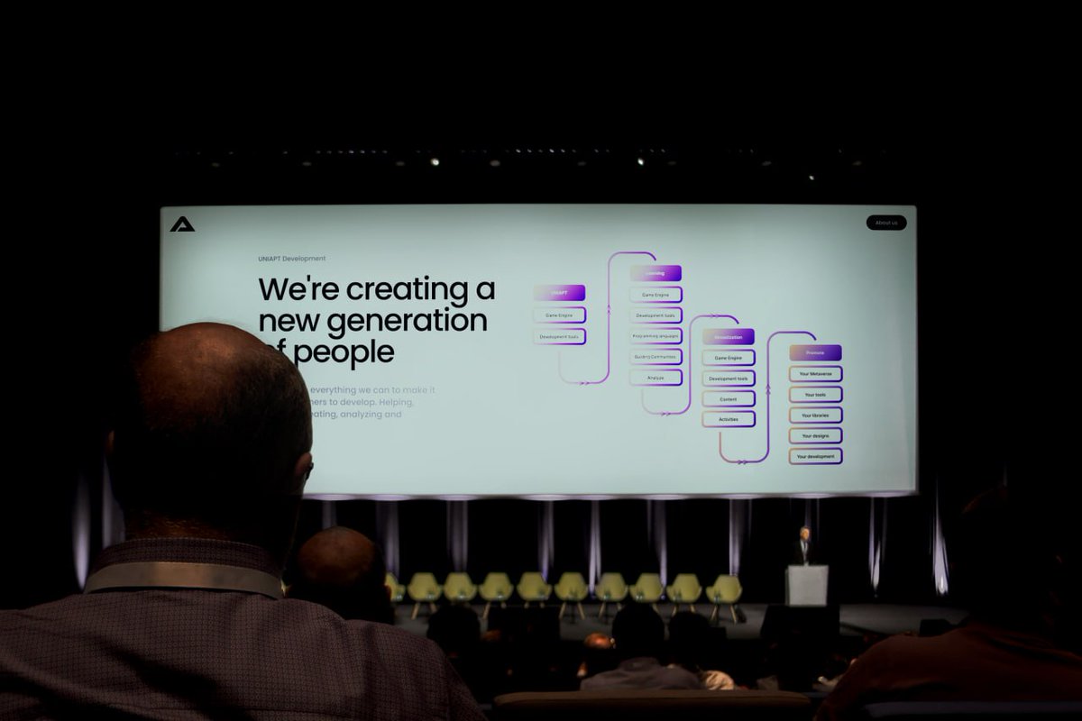 cryptic_captain's tweet photo. Yesterday's @uniaptio presentation preview event was a blast! The excitement in the air was palpable as we showcased what UniAPT has in store. I believe wholeheartedly in this project and its potential to revolutionize the industry. #UniAPT #crypto #innovation https://t.co/xssvcuN06N