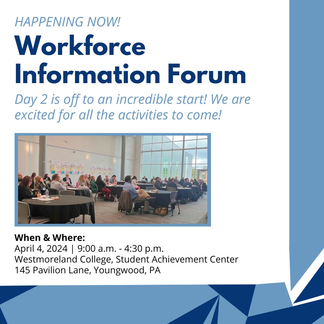 The last day of the 2024 Workforce Information Forum is in full swing! Thank you to all that joined us today for Day 2 of the data event of the season! #WorkforceInformationForum #CWIA