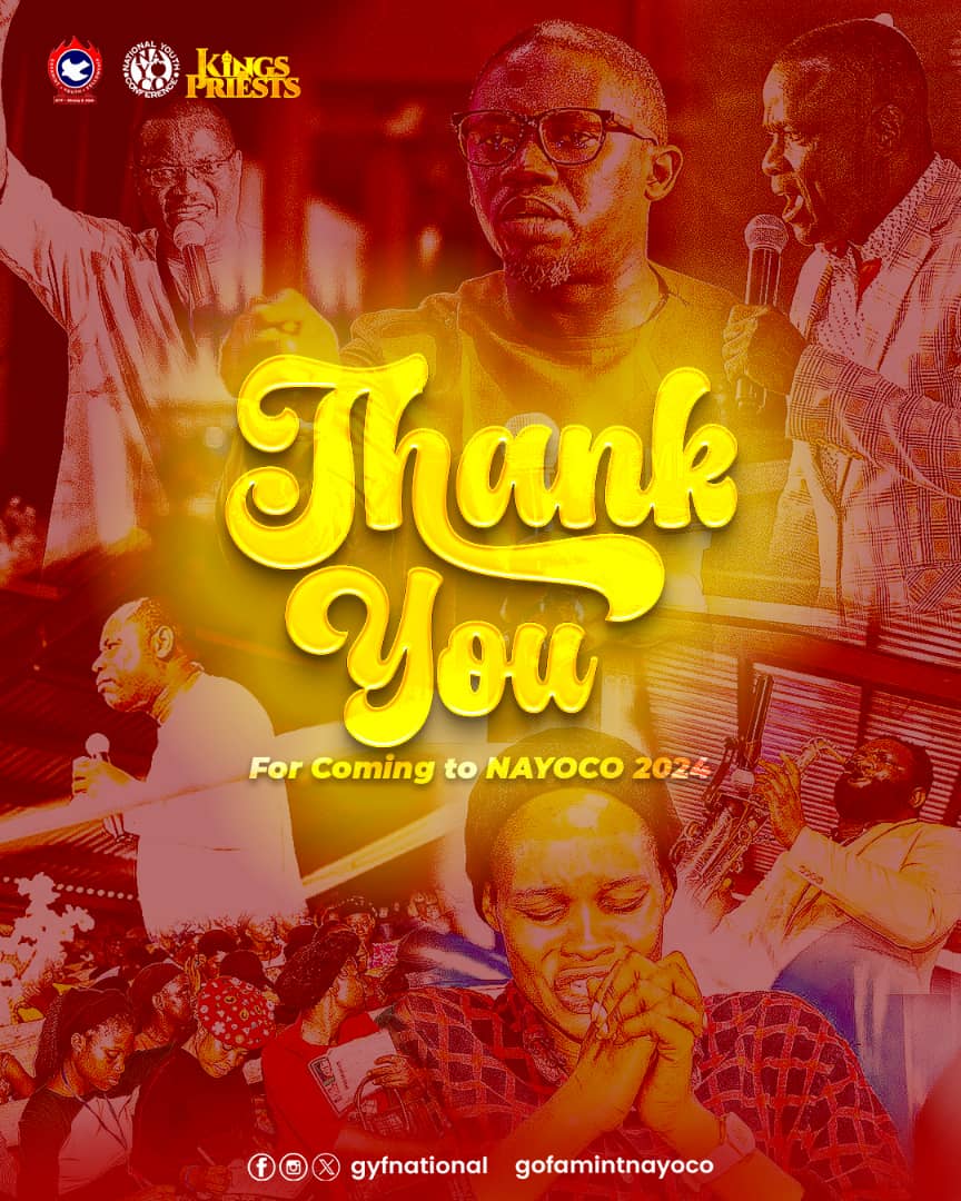 It took long to come to terms with saying thank you ☺️☺️. We will live long to recount God's faithfulness demonstrated in salvation and all-round edification of the believers. NAYOCO was that meeting! #gofamintnayoco #NAYOCO #kingsandpriests #GOFAMINT