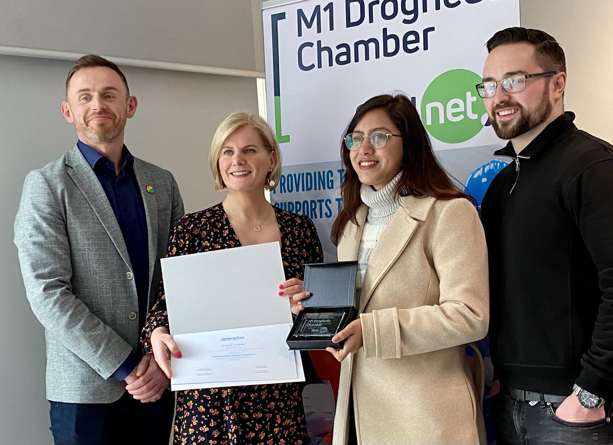 Today we celebrated the success of 15 graduates of the M1 Drogheda Chamber Skillnet  and Generation Ireland AWS re/start Cloud Bootcamp programme. The learners from Louth/Meath/DBEC showcased their journey, overcoming barriers to become skilled professionals in cloud computing.