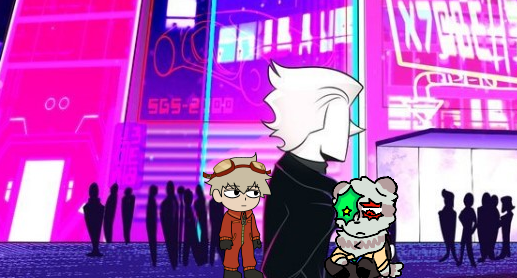 ⭐️ blond grumpy reigen on my puter man