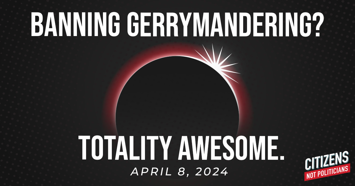 Two birds. One stone. Catch the total solar eclipse AND sign the CNP petition on Monday. Find eclipse signing events and more near you: mobilize.us/citizensnotpol…