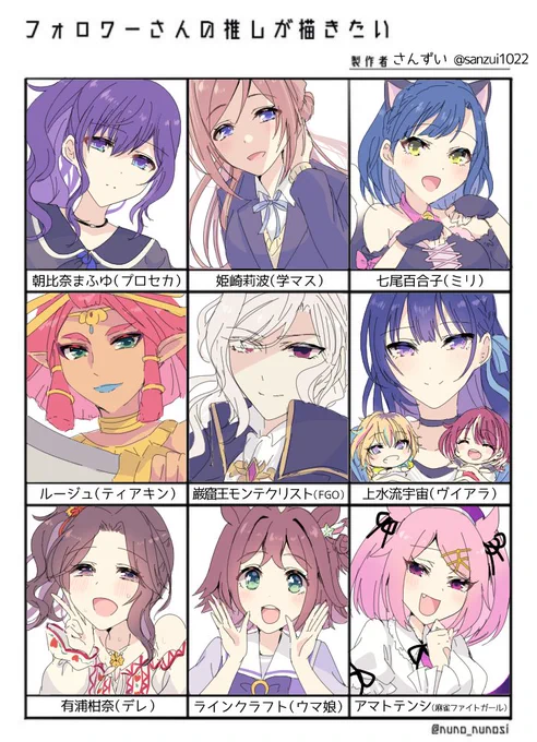 #フォロワーさんの推しが描きたい 詳しくなかったり普段描かない感じだったりしてて解釈違いだったらすみません…!楽しかったです!!リプありがとうございました 